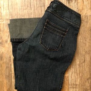 Express cropped denim pants